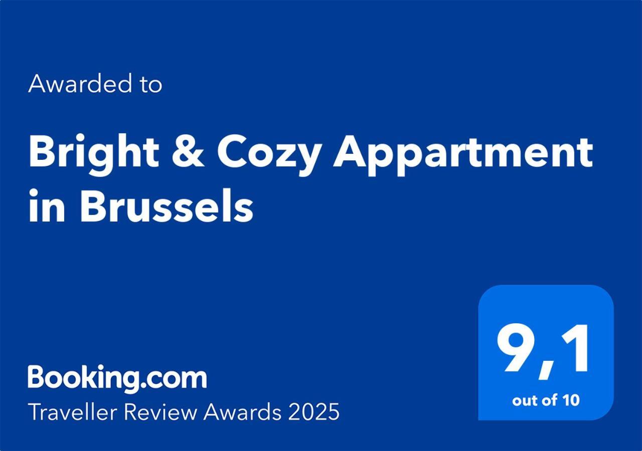 Bright & Cozy Appartment In بروكسل المظهر الخارجي الصورة